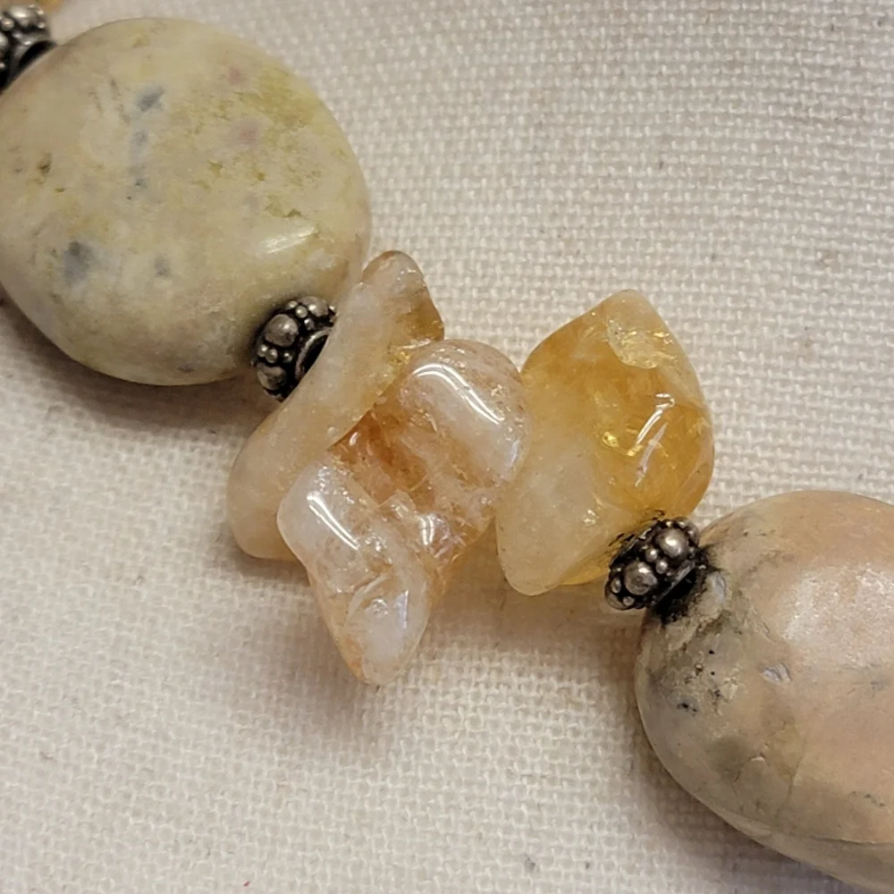 Vintage agate citrine